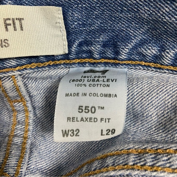 Levi’s 550 Vintage Jeans Blue - Picture 14 of 16